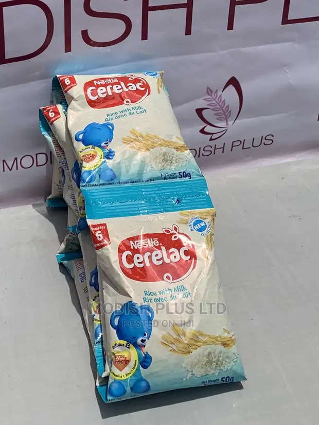 Cerelac Sachet (Rice with Milk) 10 Sachet Packs