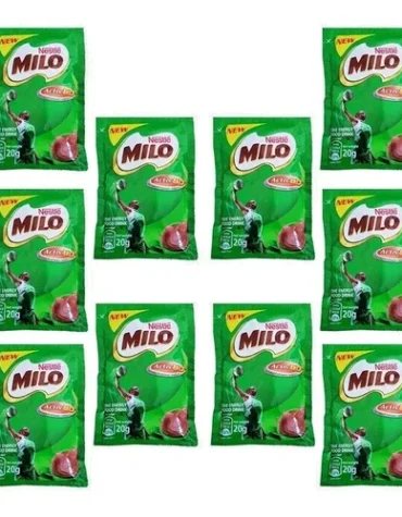 Milo Sachet Small Size 15g  (10) Sachet Packs