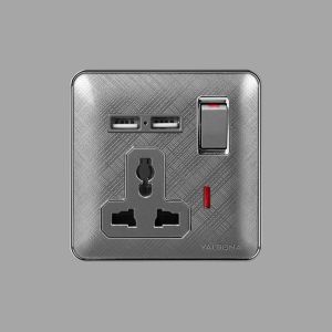 Valbona Single  Socket Plus USB