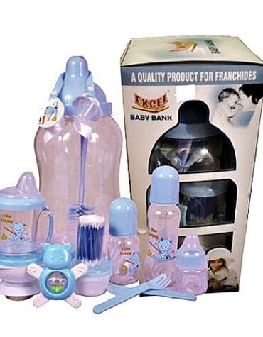 Baby Feeding Bottle Set - 13 Pieces
