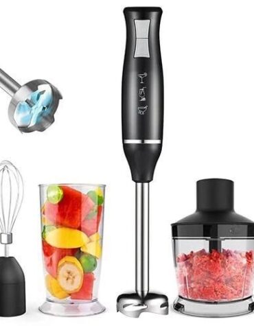 High Efficiency Hand Blender - 4 in 1