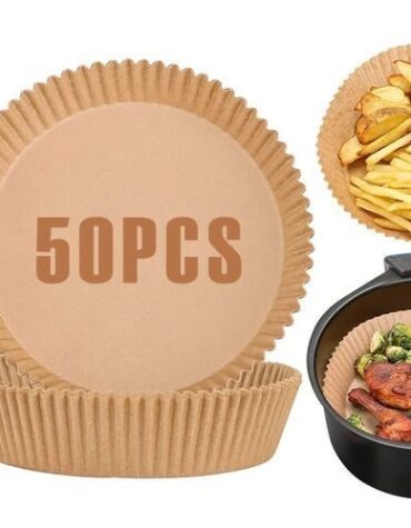 Disposable Air Fryer Paper Liner, Air Fryer Liners 