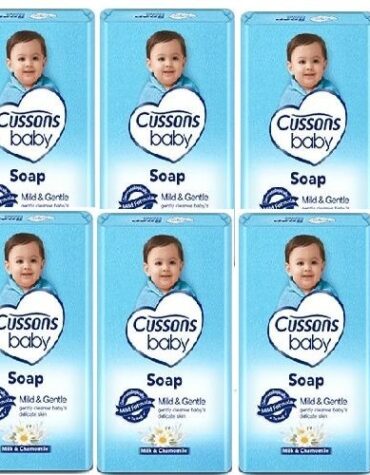 Cussons Baby Soap - Mild & Gentle - 70g x 6
