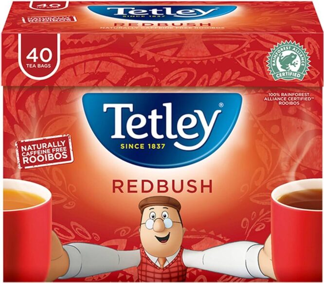 Tetley Redbush Tea - 40 per pack