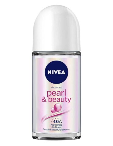 Nivea Deodorant Roll On For Women, Pearl Beauty, 50Ml
