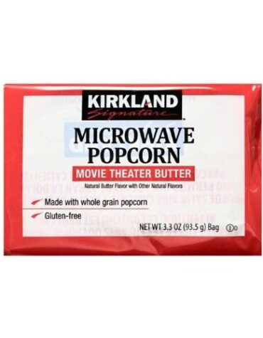 Kirkland microwave popcorn 93.5g
