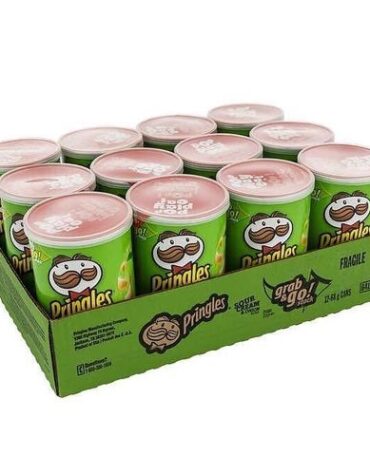 Pringles Sour Cream Flavored Chips - 67g x 12Pieces