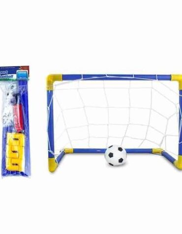 Kids Outdoor Toy Football Mini Toy Football Goal Toy Set Kids Soccer Goal Pool Set For Toddler Boys And Girls 3 Kids Toy