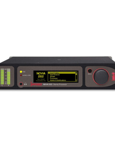 262 NOVIA INOVONICS Dual-Mode Stereo Audio Processor