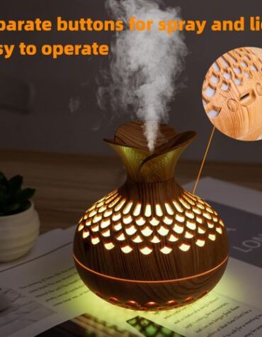 Colorful Mini Humidifier, USB Cool Humidifier 7 colors,2 Mist Modes