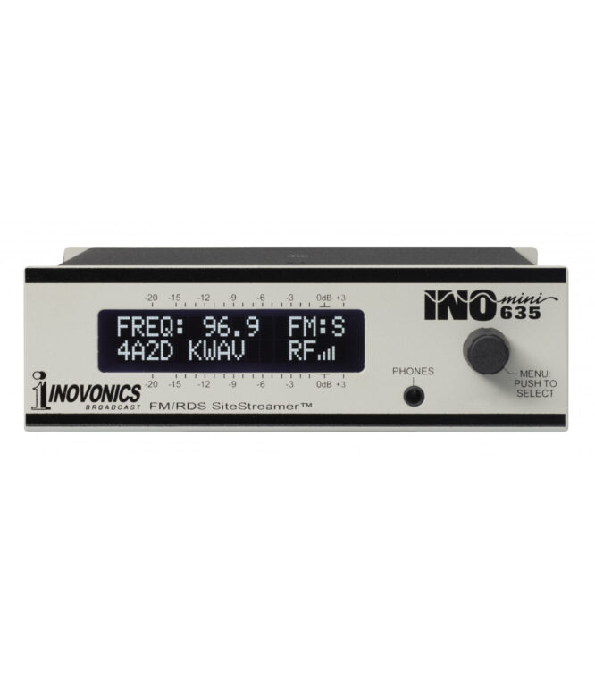 635 INOmini Inovonics Broadcast FM|RDS SiteStreamer