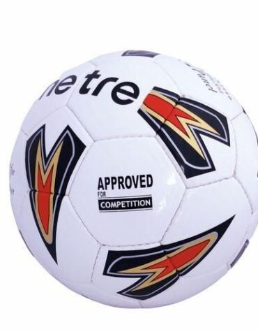 Metre Leather Football - Size 5 - Multicolor