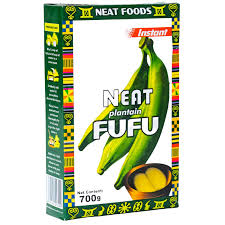 Neat Plaintain Fufu