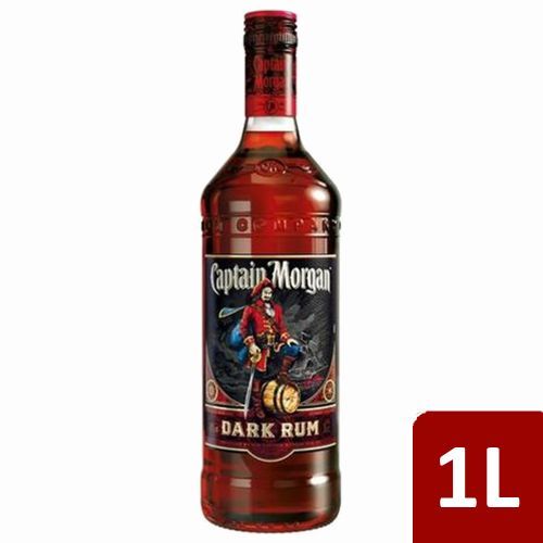 Captain Morgan Dark Rum - 1 L