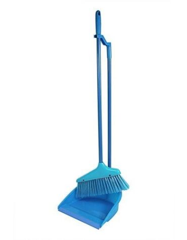Plastic long broom With Collector