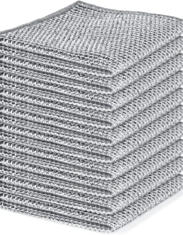 Non-Scratch Steel Wool Dishcloth- 1 PIECE