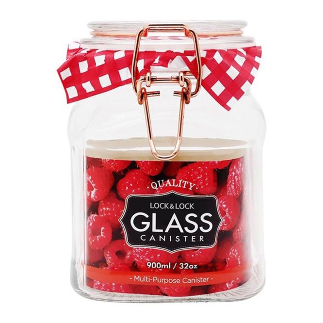 Glass Storage Jar With a Seal 1000ML