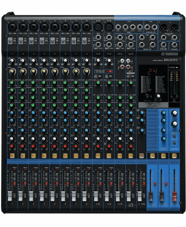 Console Yamaha MG16XU On Air Broadcast