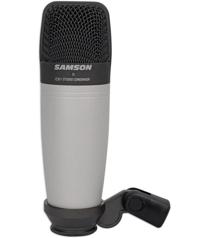 SAMSON C01MICROPHONE HYPERCARDIOID WITH WIDE DIAPHRAGM
