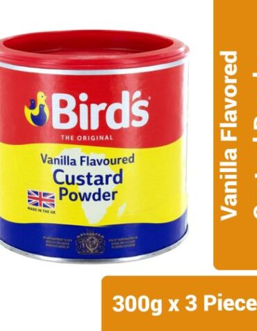 Birds Vanilla Flavored Custard Powder - 300g x 3