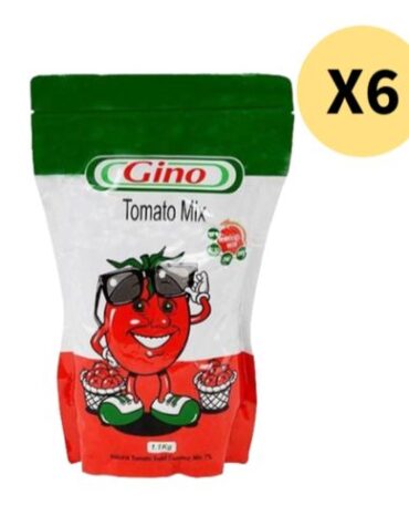 Gino Tomato Paste - 1.1kg x 6