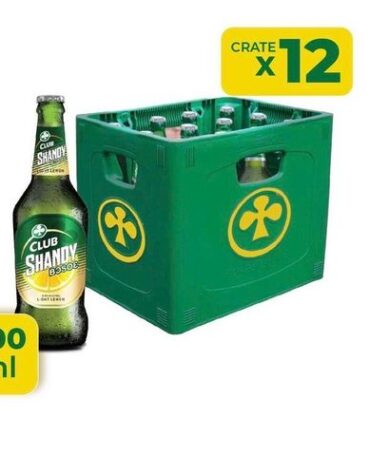 Drinks CLUB Shandy 330ml 24x