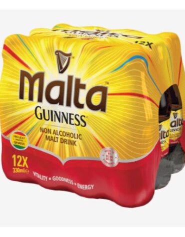 Malta Guiness Non Alcoholic Malt Drink - 330ml x 12
