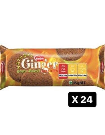 Munchee Ginger Biscuit - 85g x 24