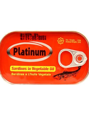 Platinum Sardine in Vegetable oil (125g)