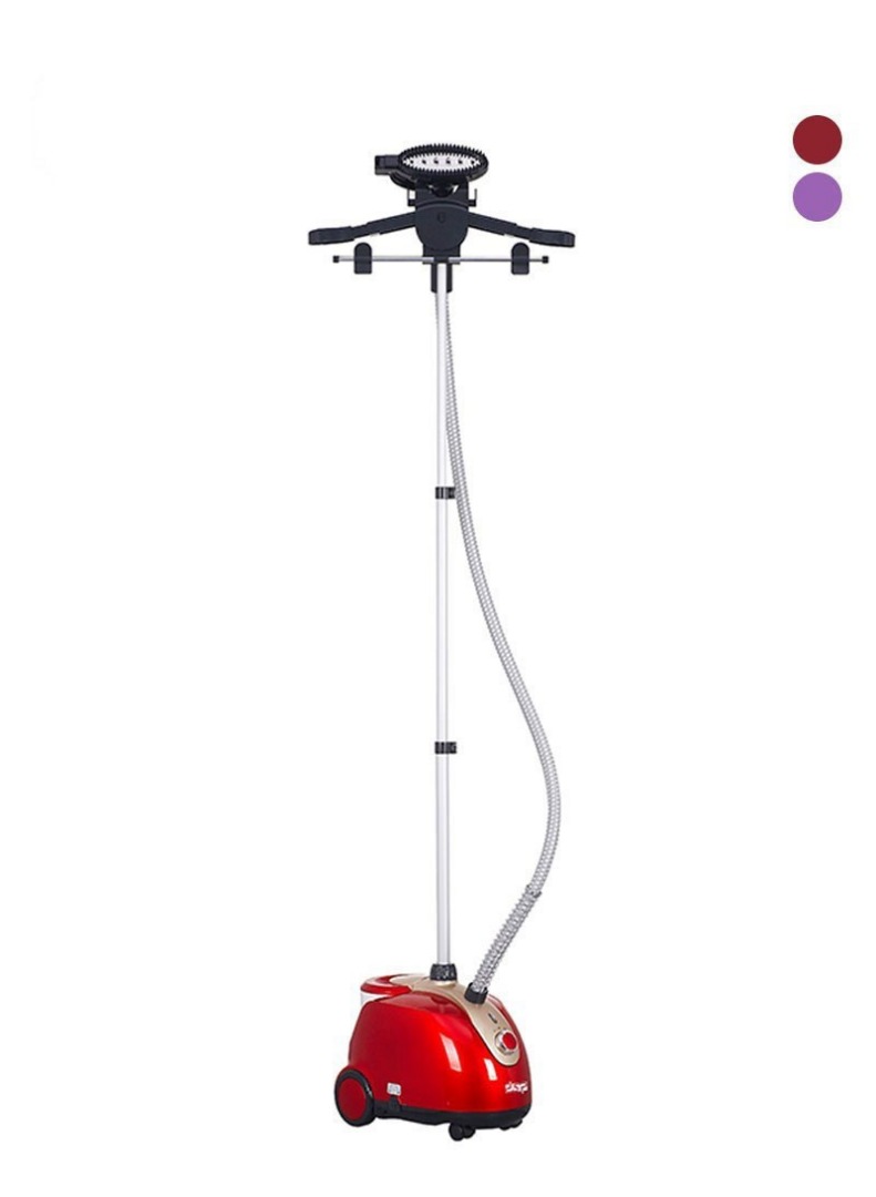 2000W 1.8L HALEY GARMENT STEAMER WITH 3 ADJUSTABLE TELESCOPIC POLES
