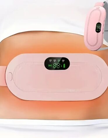 USB Charging Portable Menstrual Heating Pad for Abdominal and Waist, Electric Heating Belt for Warmth and Comfort